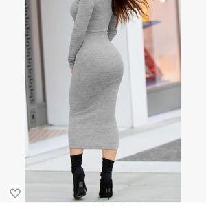 NEW Long Sleeve Elegant Bodycon Party Long Dress
